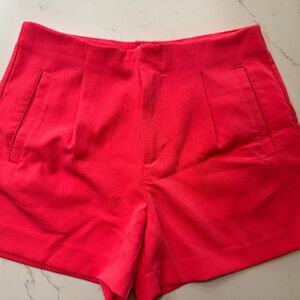 Hot pink shorts